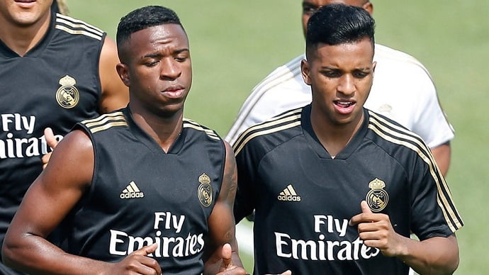 Vinicius Junior and Rodrygo Goes