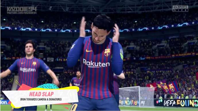 “New Celebration Tutorial” released for FIFA 20