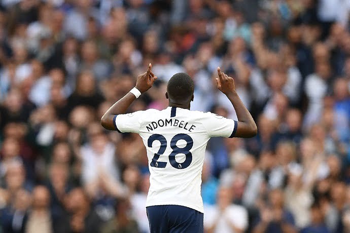 Ndombele put Spurs back on track with a goal.