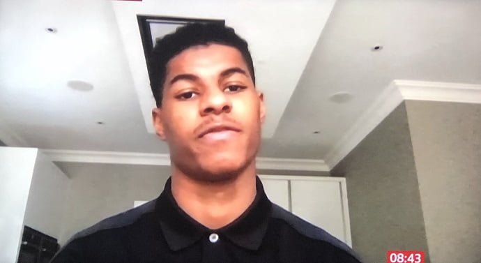 Rashford speaks on his idols growing up and Sancho coming to United