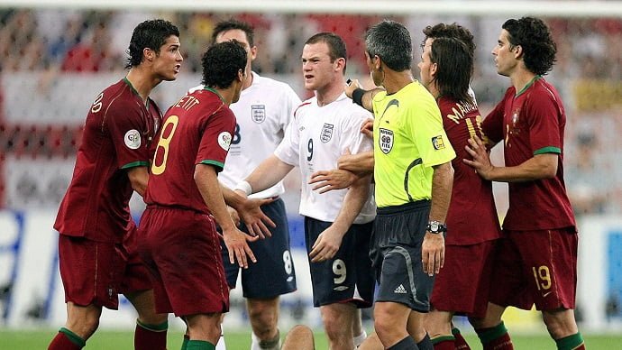 “I’d have probably done the same thing” - Rooney on Ronaldo trying to get him sent off at the 2006 World Cup