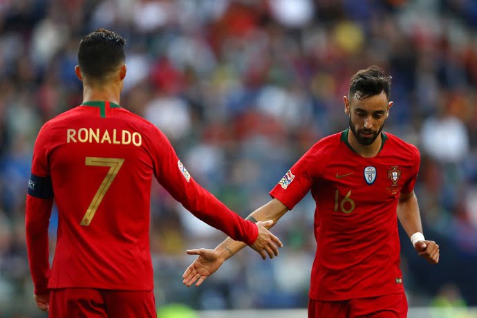 As a professional player, Ronaldo is the best you can follow - Bruno Fernandes