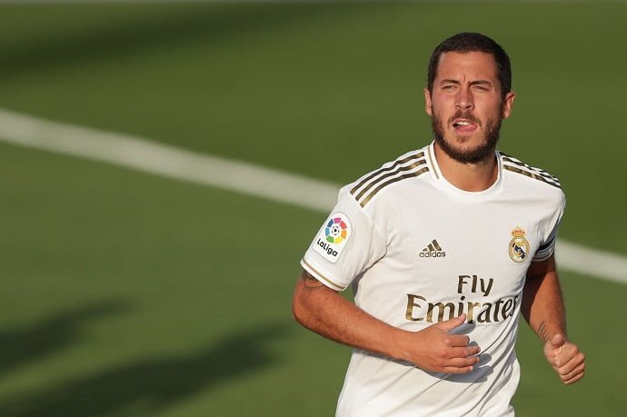 Zidane is pleased with Eden Hazard's display against Eibar