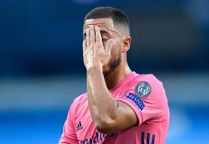 Eden Hazard suffers another injury setback at Real Madrid