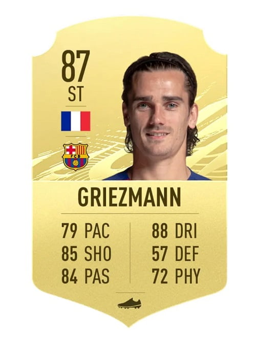 Antoine Griezmann FIFA 21 Rating