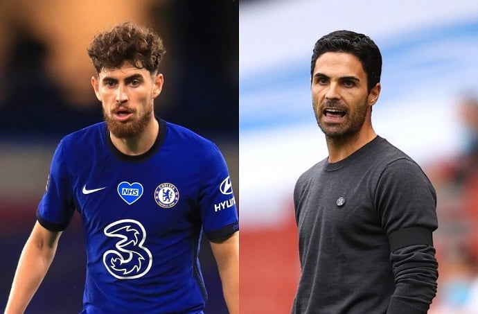 Arteta acknowledges Jorginho to Arsenal transfer rumors