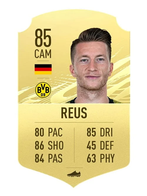 Marco Reus FIFA 21 Rating