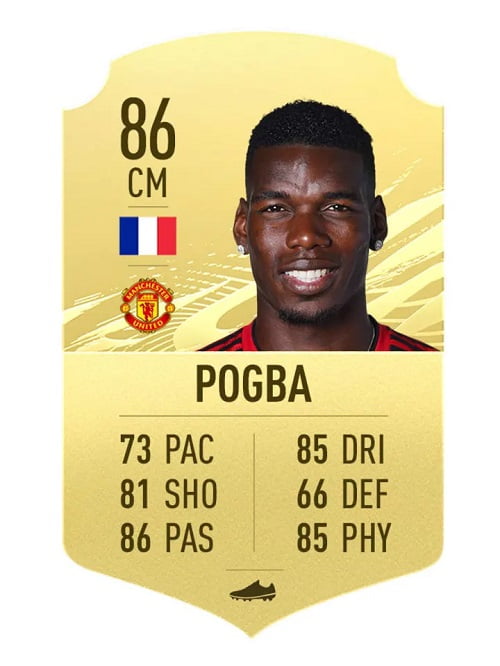 Paul Pogba FIFA 21 Rating