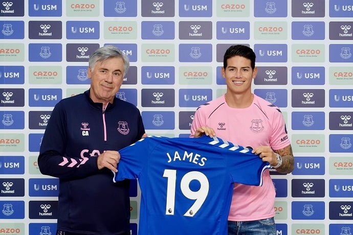 James - “I have come here to this top club to achieve big things.”