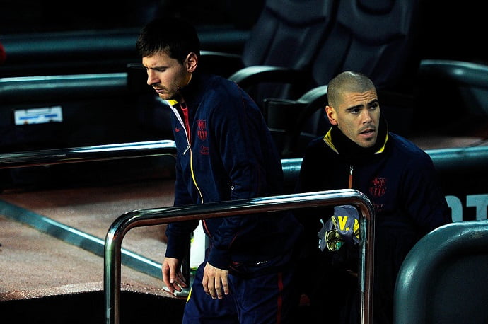 Valdes- Attitude of Messi cannot be questioned