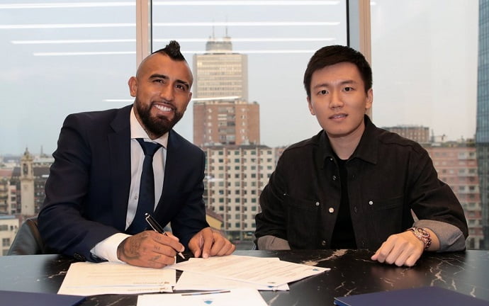 Official - Arturo Vidal has signed for Inter Milan