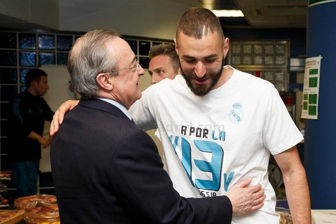 Benzema talks about how Florentino Perez signed him for Real Madrid