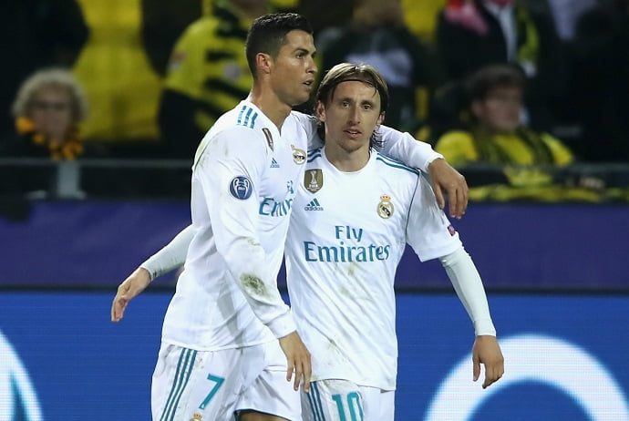 Cristiano’s company was "amazing & special", says Luka Modric