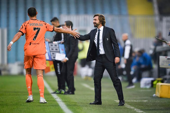 Anrea Pirlo delighted to have Cristiano back for Juventus