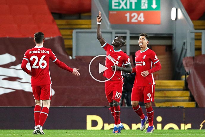 Video: Sadio Mane Goal against West Brom | Liverpool 1-0 West Brom