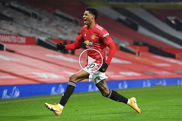 Video: Marcus Rashford Goal against Wolves | Man United 1-0 Wolves