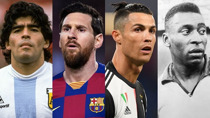 Cristiano Ronaldo rated as greatest player of all-time by fans