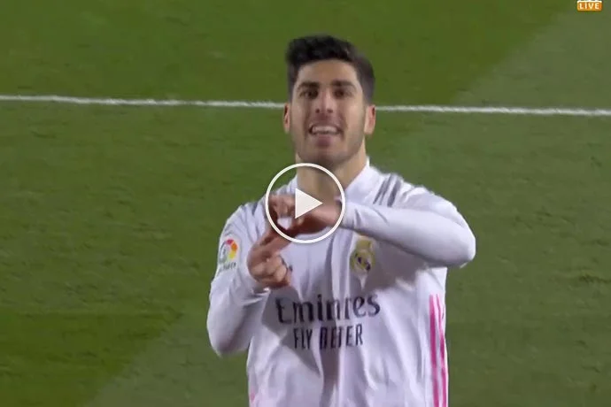 Video: Marco Asensio Goal against Celta | Real Madrid 2-0 Celta Vigo