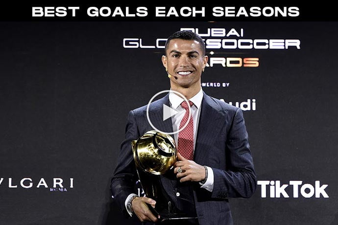 Video: Cristiano Ronaldo - Player of the Century - Best Goals Each Seasons 2002/2020 HD