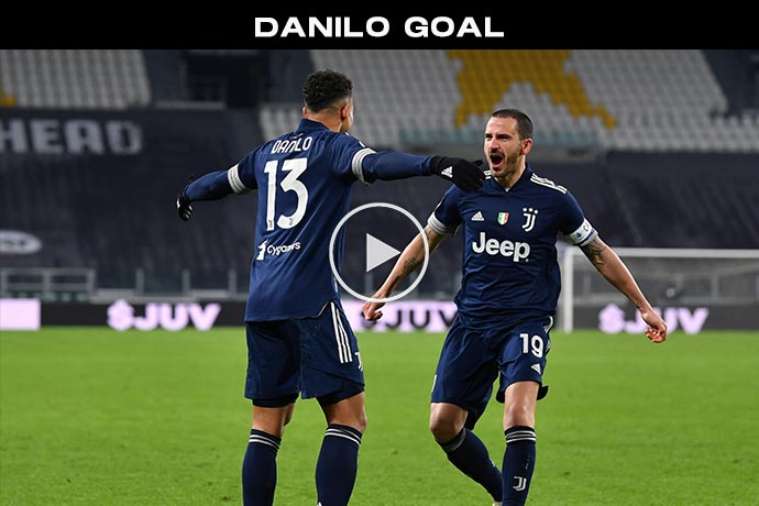 Video: Danilo Goal against Sassuolo | Juventus 1-0 Sassuolo