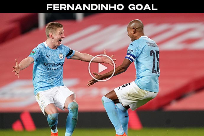 Video: Fernandinho Goal against United | Man United 0-1 Man City