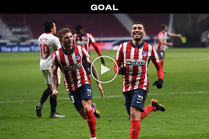 Video: Correa Goal against Sevilla | Atletico Madrid 1-0 Sevilla