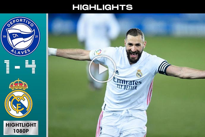 Video: Alaves vs Real Madrid 1-4 Extended Highlights & All Goals 2021 HD