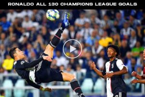 Video: Cristiano Ronaldo All 130 Champions League Goals HD