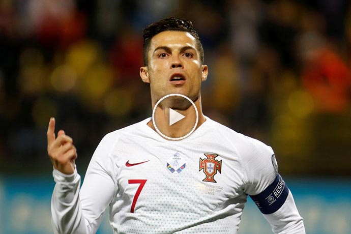 Video: Cristiano Ronaldo "dreaming" of World Cup Glory with Portugal