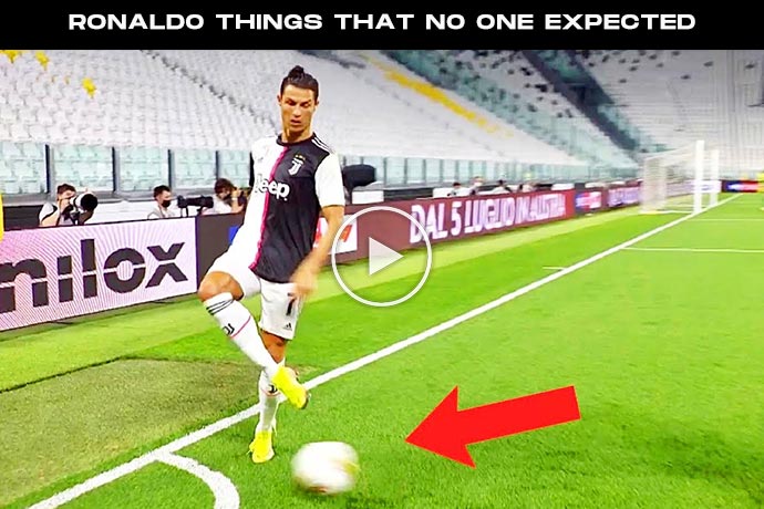 Video: Cristiano Ronaldo Ridiculous Things That No One Expected