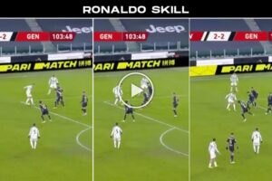 Video: Cristiano Ronaldo’s magic in the lead-up to Juventus winner