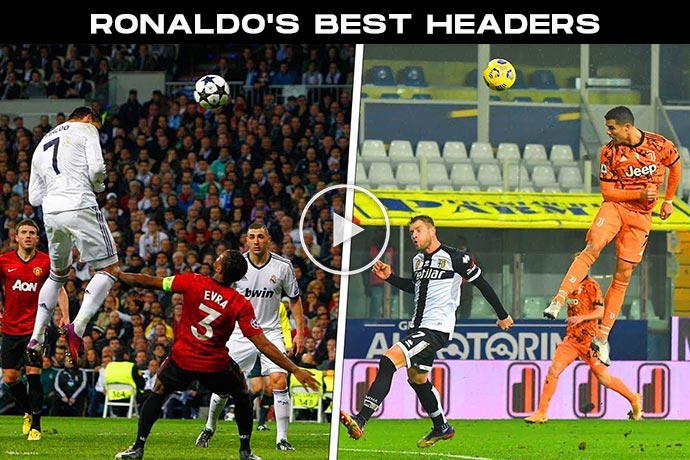 Video: 30 Times Cristiano Ronaldo Defied Gravity and Scored