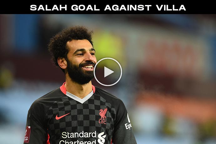 Video: Mo Salah Goal against Villa | Aston Villa 1-4 Liverpool