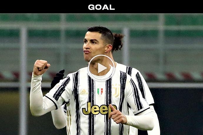 Video: Cristiano Ronaldo Second Goal against Inter | Inter 1-2 Juventus