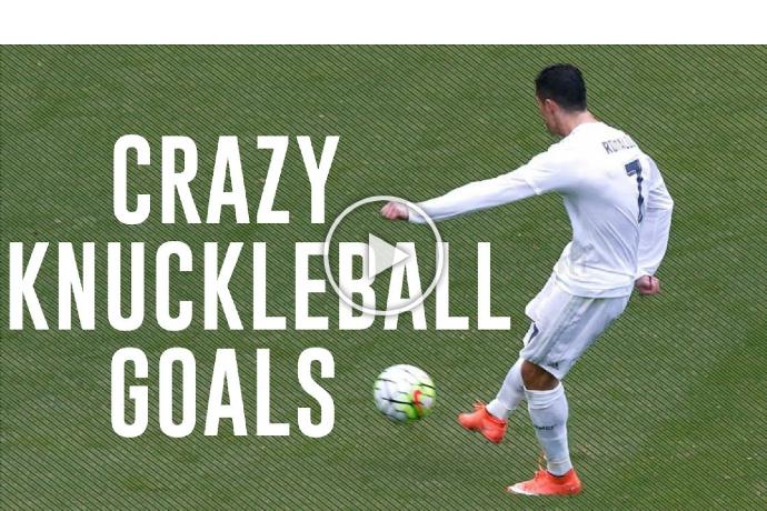 Video: Cristiano Ronaldo - Crazy Knuckleball Goals Ever