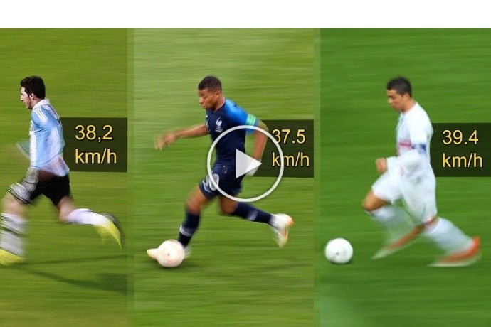 Video: Record Breaking Sprint Speeds in Football