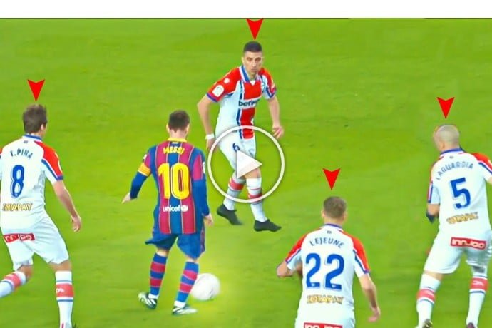 Video: Lionel Messi Playmaking Skills Are Inhuman