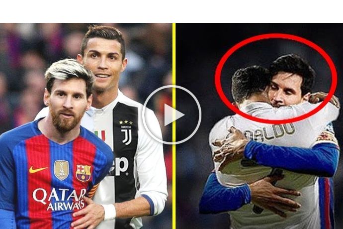 Video: Ronaldo vs Messi - 20 Beautiful Moments Of Respect In Football