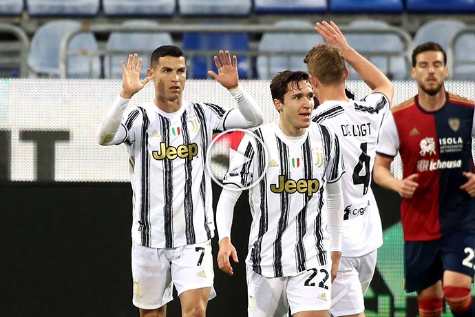 Video: Cristiano Ronaldo Superb Hattrick against Cagliari
