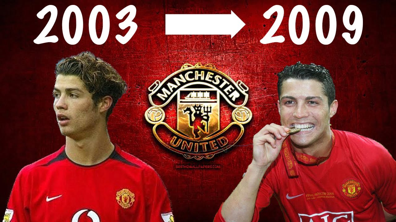 Video: The Evolution Of Cristiano Ronaldo At Manchester United!