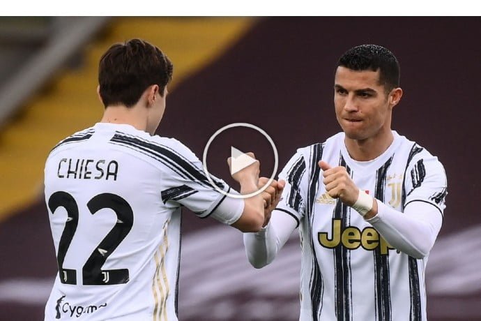 Cristiano Ronaldo Amazing Header Goal against Torino 2-2