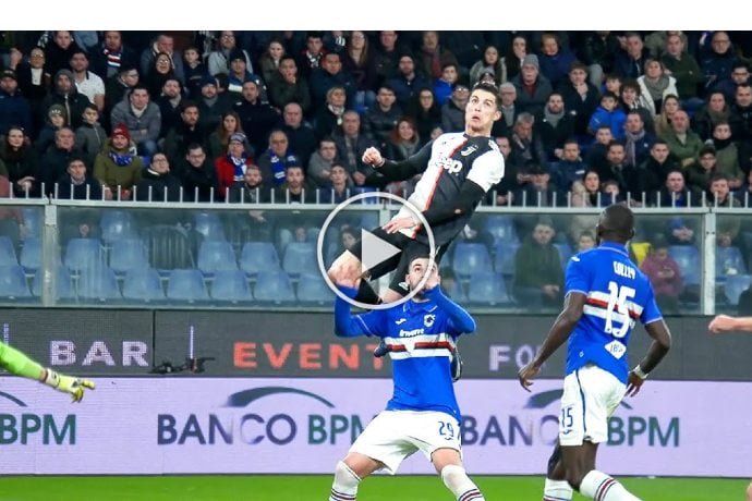 Video: When Cristiano Ronaldo Shows He's Not Human