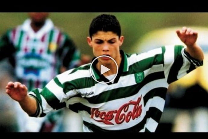 Video: Cristiano Ronaldo for Sporting - Magic Skills & Goals - How it all began