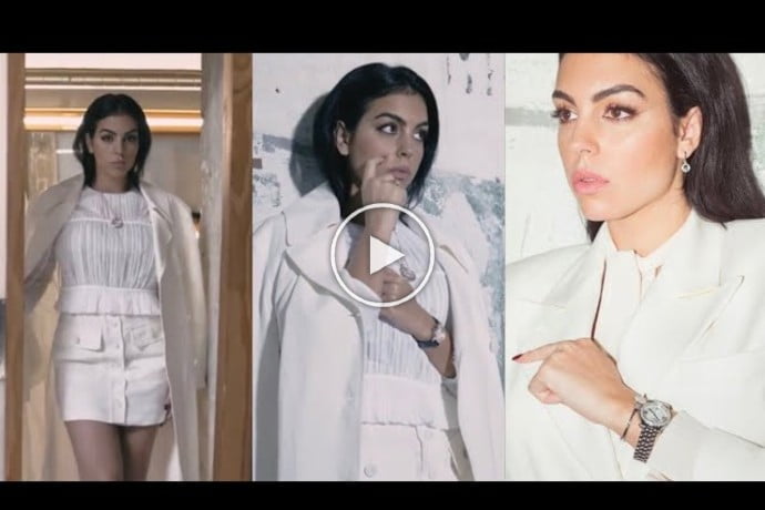 Video: Georgina Rodriguez Presents Diamonds Collection