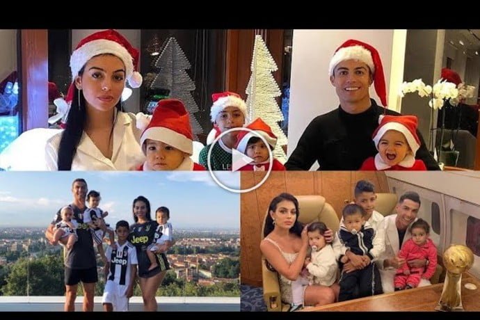 Video: Cristiano Ronaldo and Georgina Rodriguez with children Sweetest Family Videos
