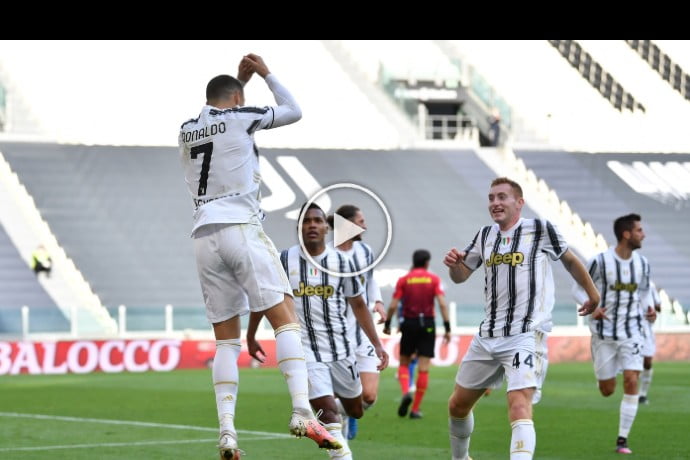 Video: Cristiano Ronaldo goal against Inter Milan | Juventus 1-0 Inter Milan