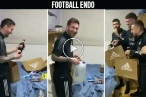 Video: The Argentina national team surprising Lionel Messi for his birthday