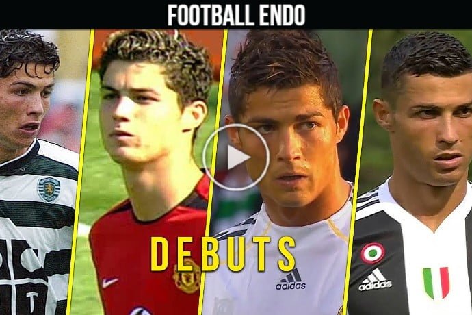 Video: Cristiano Ronaldo Debuts for Sporting, Man United, Real Madrid, Juventus
