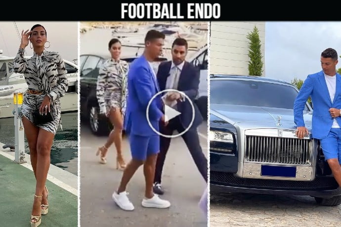 Video: Cristiano Ronaldo and Georgina Rodriguez dinner at Sushi Restaurant in Mallorca