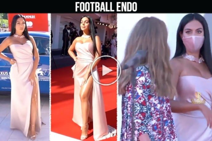 Video: Georgina Rodriguez Ronaldo 77th Venice Film Festival